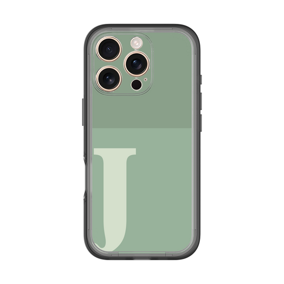 Slim Protection Premium Case［ オリジナル - initial two tone - J green ］