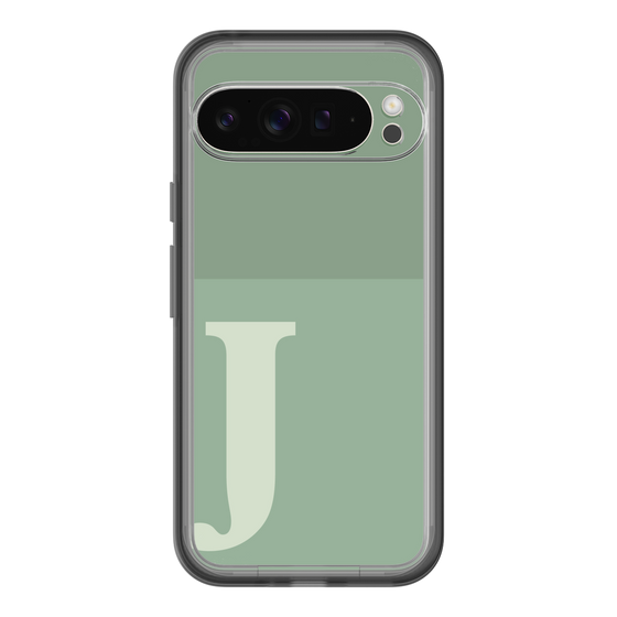 Slim Protection Premium Case［ オリジナル - initial two tone - J green ］