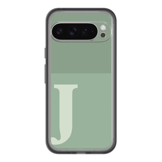 Slim Protection Premium Case［ オリジナル - initial two tone - J green ］