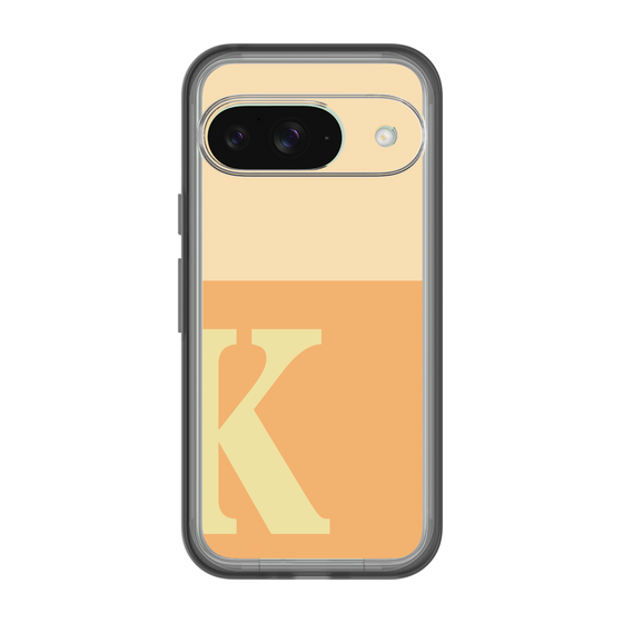 Slim Protection Premium Case［ オリジナル - initial two tone - K orange ］