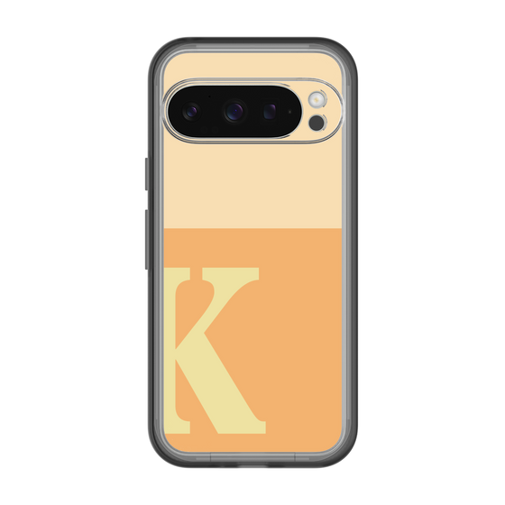 Slim Protection Premium Case［ オリジナル - initial two tone - K orange ］