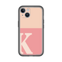 Slim Protection Premium Case［ オリジナル - initial two tone - K pink ］