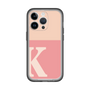 Slim Protection Premium Case［ オリジナル - initial two tone - K pink ］