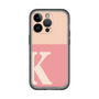 Slim Protection Premium Case［ オリジナル - initial two tone - K pink ］