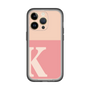 Slim Protection Premium Case［ オリジナル - initial two tone - K pink ］