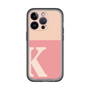 Slim Protection Premium Case［ オリジナル - initial two tone - K pink ］