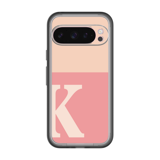 Slim Protection Premium Case［ オリジナル - initial two tone - K pink ］