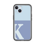 Slim Protection Premium Case［ オリジナル - initial two tone - K blue ］