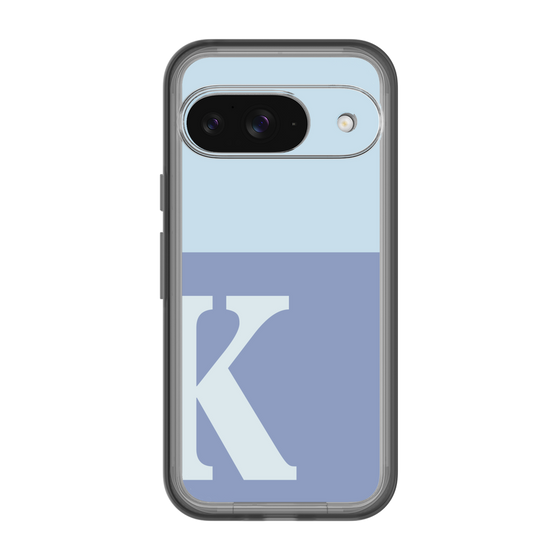 Slim Protection Premium Case［ オリジナル - initial two tone - K blue ］