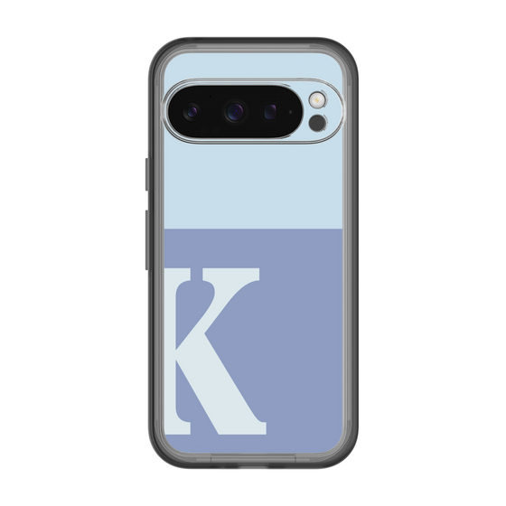Slim Protection Premium Case［ オリジナル - initial two tone - K blue ］