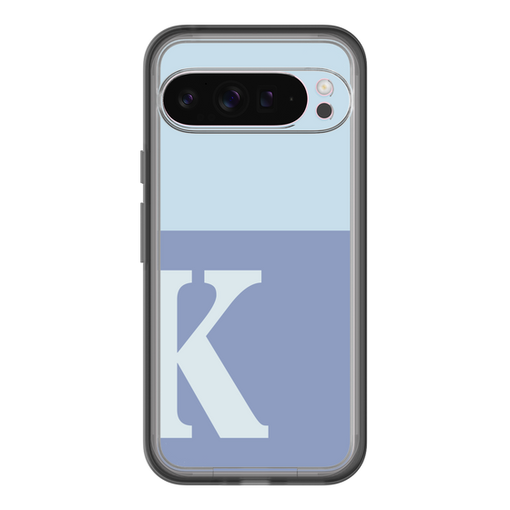 Slim Protection Premium Case［ オリジナル - initial two tone - K blue ］