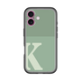 Slim Protection Premium Case［ オリジナル - initial two tone - K green ］