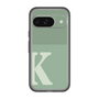 Slim Protection Premium Case［ オリジナル - initial two tone - K green ］