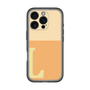 Slim Protection Premium Case［ オリジナル - initial two tone - L orange ］