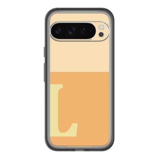 Slim Protection Premium Case［ オリジナル - initial two tone - L orange ］