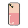 Slim Protection Premium Case［ オリジナル - initial two tone - L pink ］