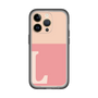 Slim Protection Premium Case［ オリジナル - initial two tone - L pink ］