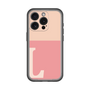 Slim Protection Premium Case［ オリジナル - initial two tone - L pink ］