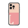 Slim Protection Premium Case［ オリジナル - initial two tone - L pink ］