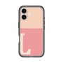 Slim Protection Premium Case［ オリジナル - initial two tone - L pink ］