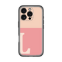 Slim Protection Premium Case［ オリジナル - initial two tone - L pink ］