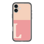 Slim Protection Premium Case［ オリジナル - initial two tone - L pink ］