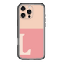 Slim Protection Premium Case［ オリジナル - initial two tone - L pink ］