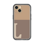 Slim Protection Premium Case［ オリジナル - initial two tone - L brown ］