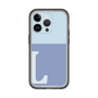 Slim Protection Premium Case［ オリジナル - initial two tone - L blue ］