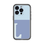 Slim Protection Premium Case［ オリジナル - initial two tone - L blue ］