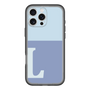 Slim Protection Premium Case［ オリジナル - initial two tone - L blue ］