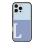 Slim Protection Premium Case［ オリジナル - initial two tone - L blue ］
