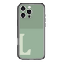 Slim Protection Premium Case［ オリジナル - initial two tone - L green ］