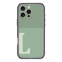 Slim Protection Premium Case［ オリジナル - initial two tone - L green ］