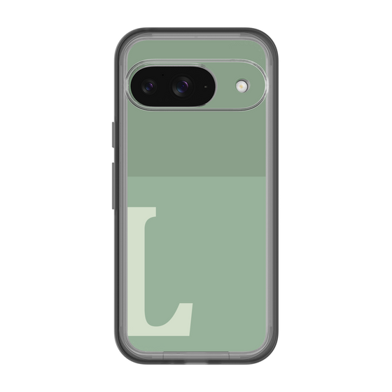 Slim Protection Premium Case［ オリジナル - initial two tone - L green ］