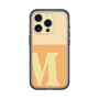 Slim Protection Premium Case［ オリジナル - initial two tone - M orange ］