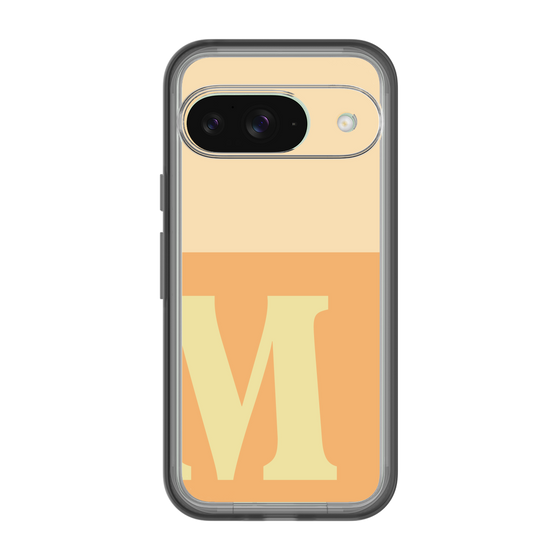 Slim Protection Premium Case［ オリジナル - initial two tone - M orange ］
