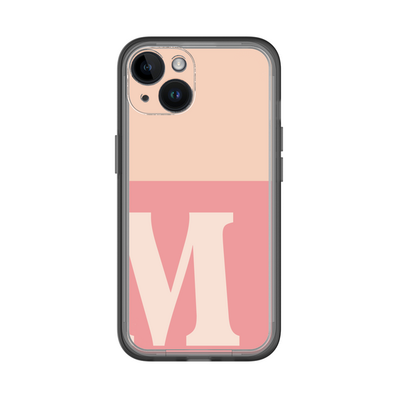 Slim Protection Premium Case［ オリジナル - initial two tone - M pink ］