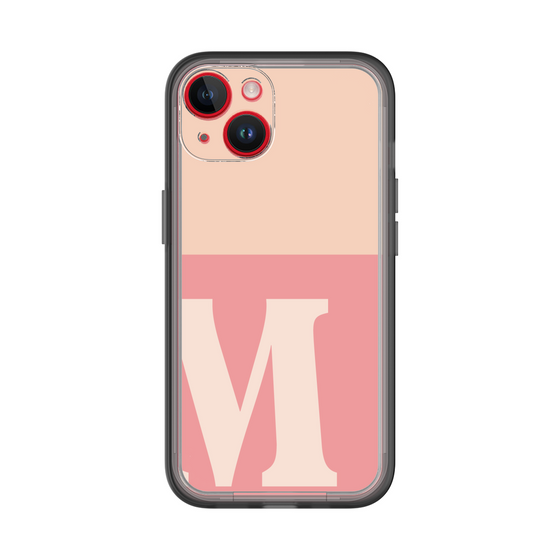 Slim Protection Premium Case［ オリジナル - initial two tone - M pink ］