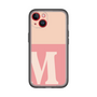 Slim Protection Premium Case［ オリジナル - initial two tone - M pink ］
