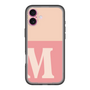 Slim Protection Premium Case［ オリジナル - initial two tone - M pink ］