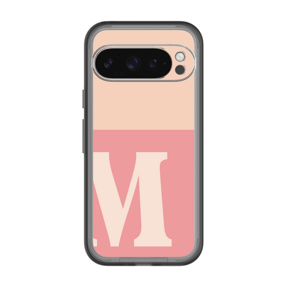 Slim Protection Premium Case［ オリジナル - initial two tone - M pink ］