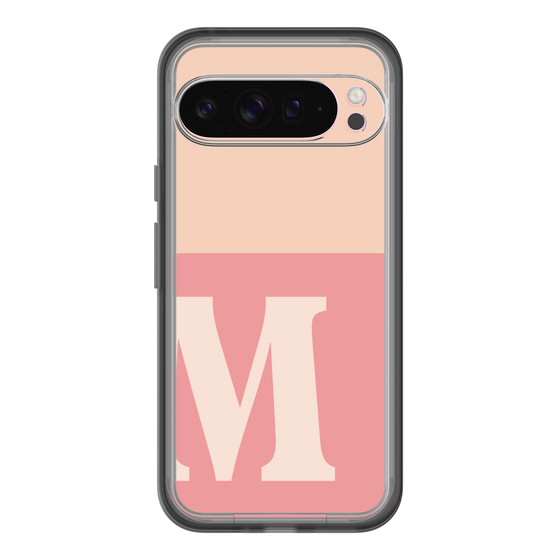 Slim Protection Premium Case［ オリジナル - initial two tone - M pink ］