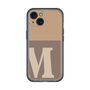 Slim Protection Premium Case［ オリジナル - initial two tone - M brown ］
