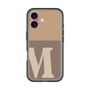 Slim Protection Premium Case［ オリジナル - initial two tone - M brown ］