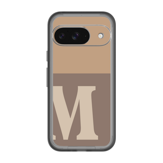Slim Protection Premium Case［ オリジナル - initial two tone - M brown ］