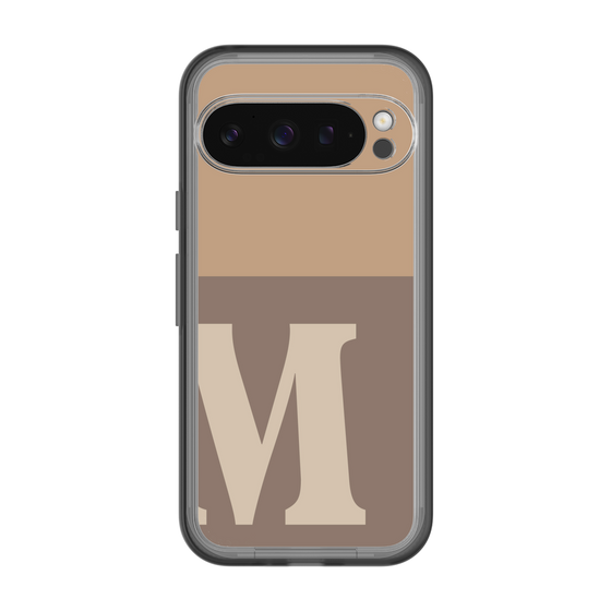 Slim Protection Premium Case［ オリジナル - initial two tone - M brown ］