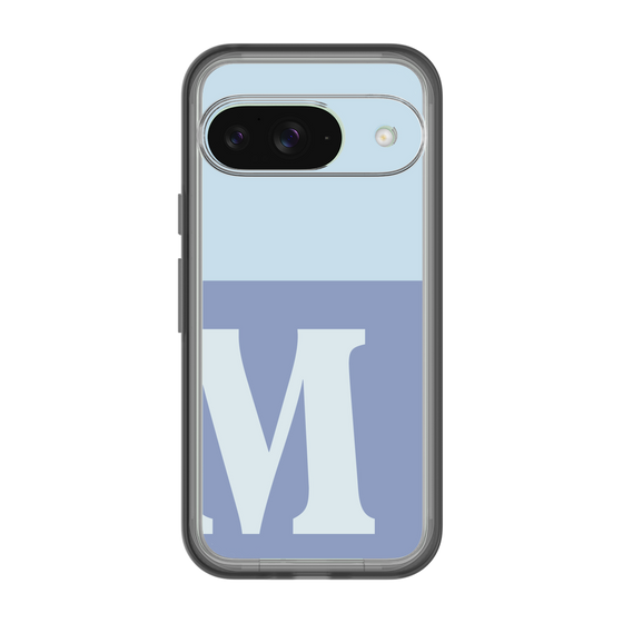 Slim Protection Premium Case［ オリジナル - initial two tone - M blue ］