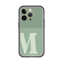 Slim Protection Premium Case［ オリジナル - initial two tone - M green ］