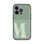 Slim Protection Premium Case［ オリジナル - initial two tone - M green ］